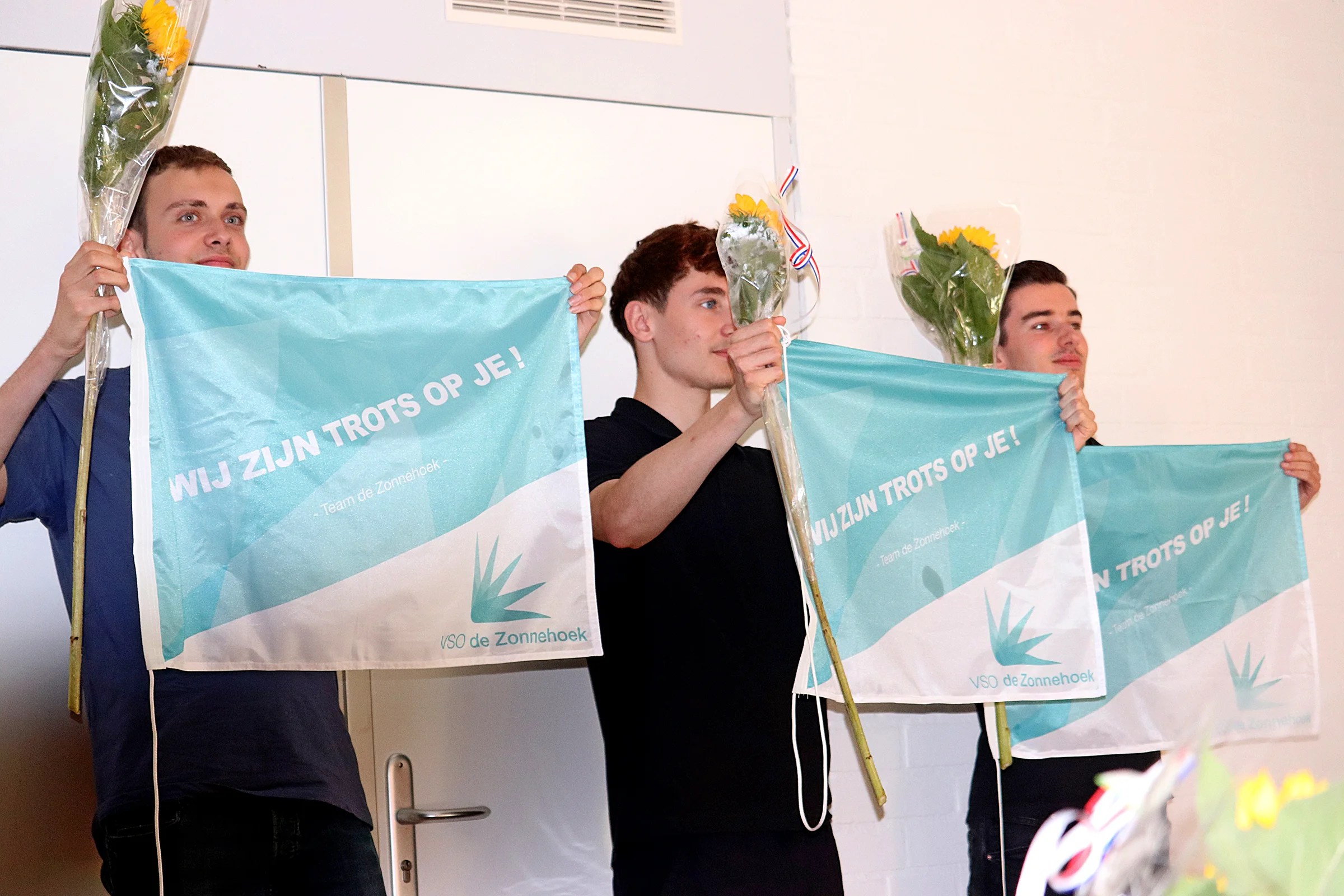 Diploma uitreiking VSO de Zonnehoek
